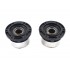 Suzuki SJ413 Samurai Vitara Steel Manual Locking Free Wheeling Hubs - Chrome